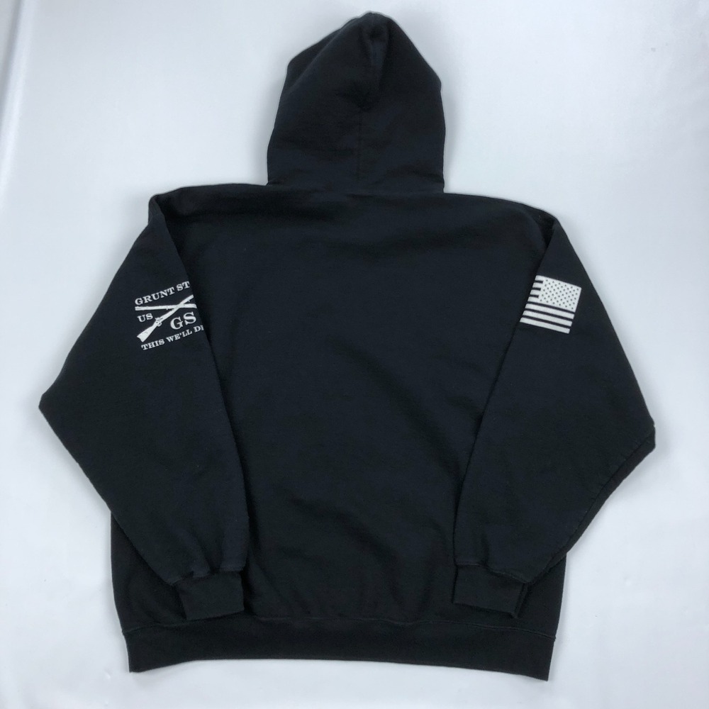 Grunt Style Hoodie Mens 2X Size Matters Sweatshirt 2A - Picture 6 of 7